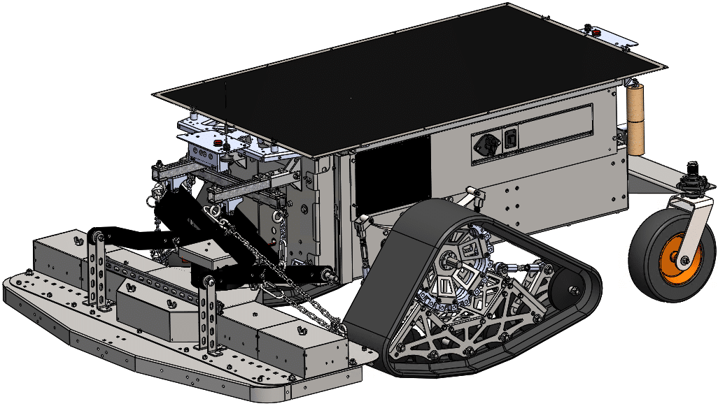 Self-Operating Machine Land Care Robot Diagram