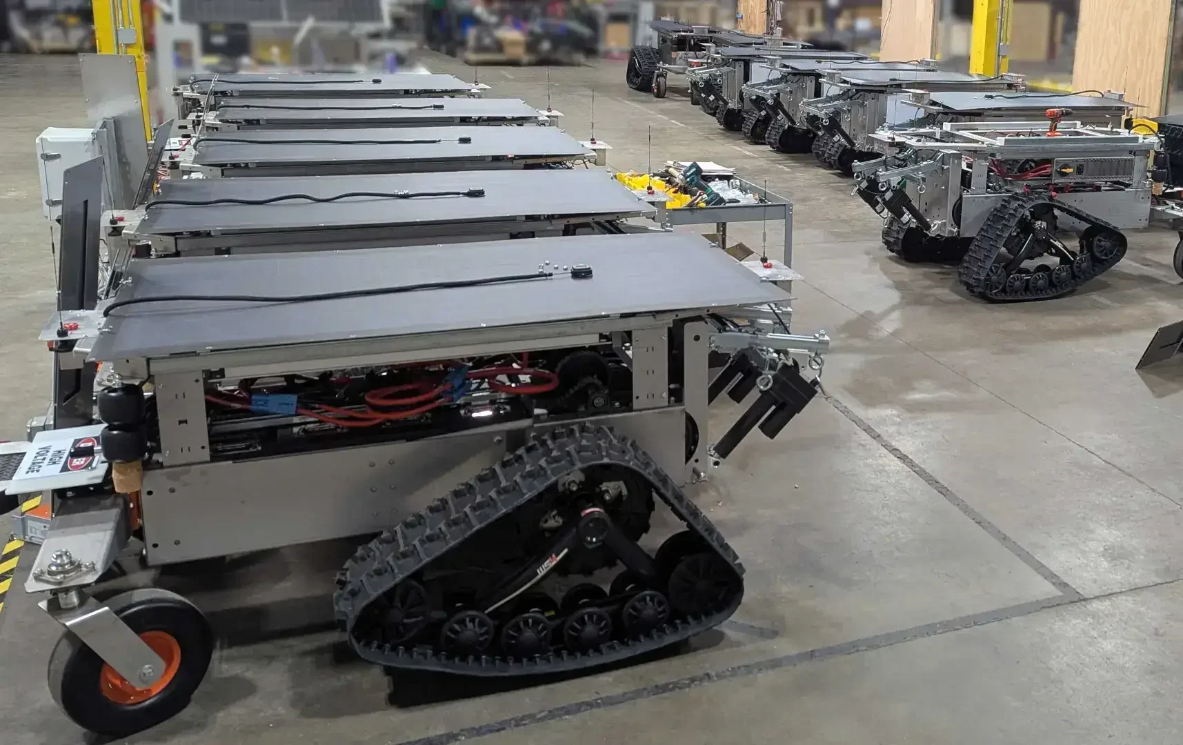 Land Care Robot Fleet of Machines